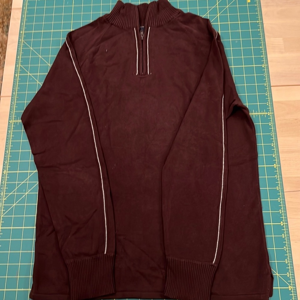 Gap Mens zip sweater soft cotton